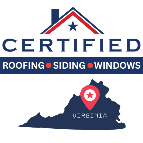Certified Roofing proudly serves Virginia
